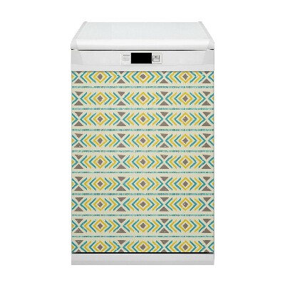 Deco magnetique pour lave vaisselle Schéma géométrique