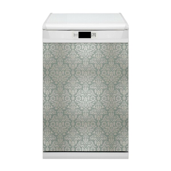 Aimant de couvercle de lave-vaisselle Motif floral