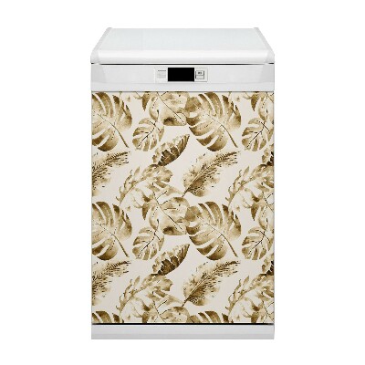 Magnet pour lave vaisselle Feuilles de palmier