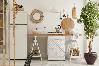 Aimant décoratif pour lave-vaisselle Géométrique