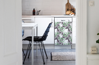 Magnet pour lave vaisselle Fleurs magiques