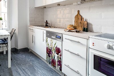 Aimant décoratif pour lave-vaisselle Style vintage de la prairie