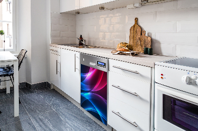 Aimant décoratif pour lave-vaisselle Traverses roses