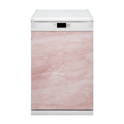 Deco magnetique pour lave vaisselle Texture rose