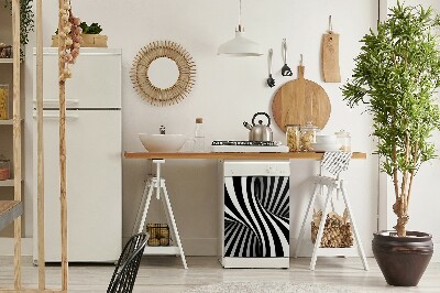 Aimant décoratif pour lave-vaisselle Abstraction