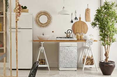 Aimant décoratif pour lave-vaisselle Triangles de points