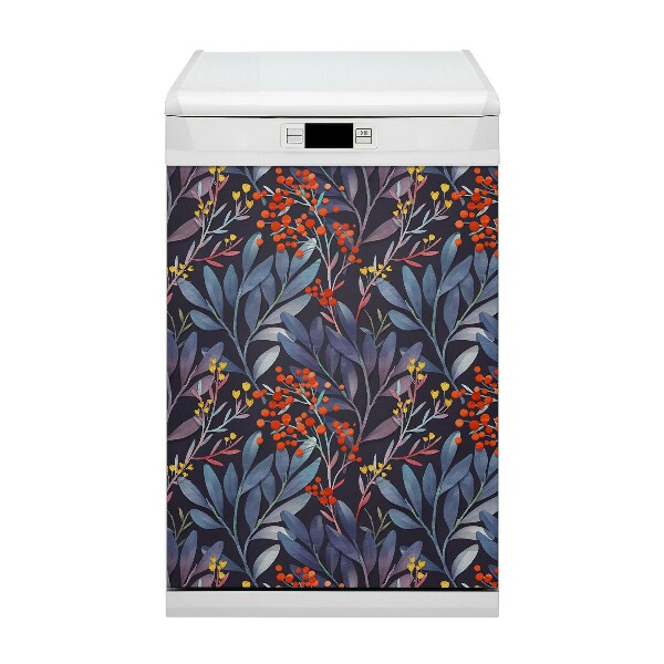 Magnet pour lave vaisselle Image des fleurs