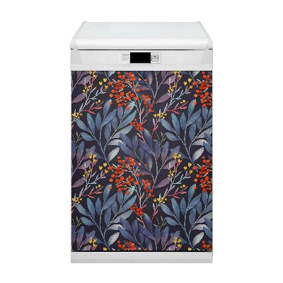Magnet pour lave vaisselle Image des fleurs