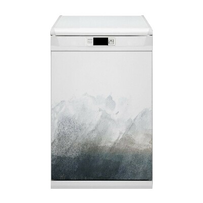 Deco magnetique pour lave vaisselle Paysage Fuji