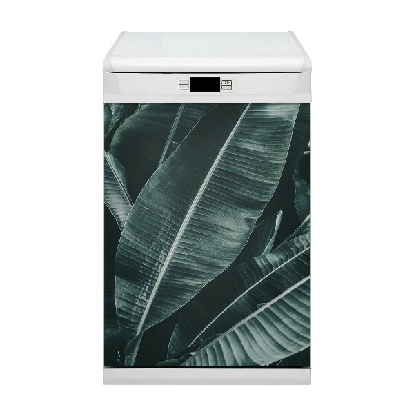 Aimant décoratif pour lave-vaisselle Feuilles exotiques