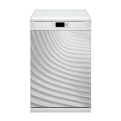 Aimant de couvercle de lave-vaisselle Rainures blanches