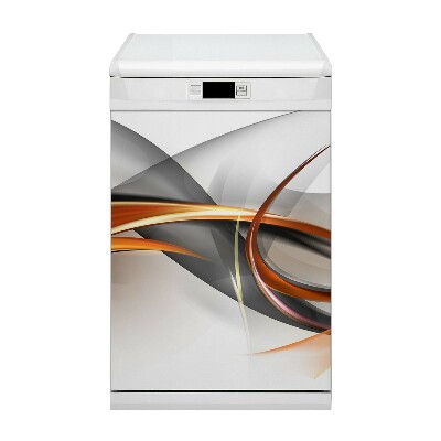 Deco magnetique pour lave vaisselle Abstraction du ruban