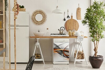 Deco magnetique pour lave vaisselle Abstraction du ruban