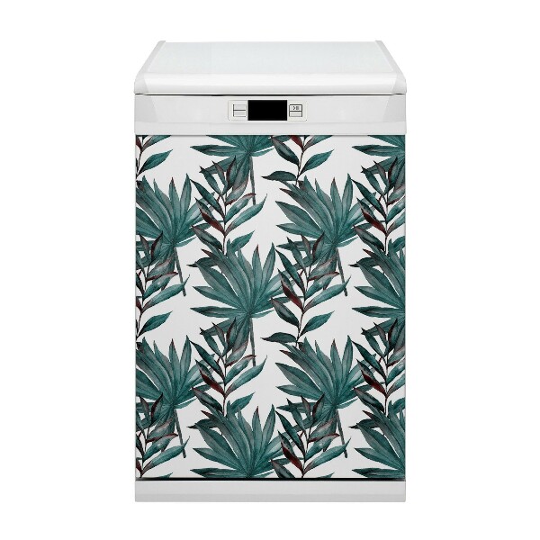 Magnet pour lave vaisselle Illustration tropicale