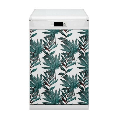 Magnet pour lave vaisselle Illustration tropicale