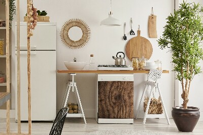 Magnet pour lave vaisselle Vieux bois