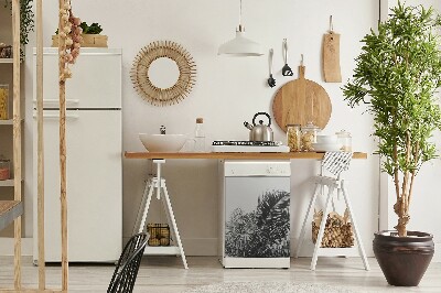 Aimant décoratif pour lave-vaisselle Palme contre le ciel