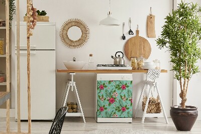 Aimant décoratif pour lave-vaisselle Fleurs