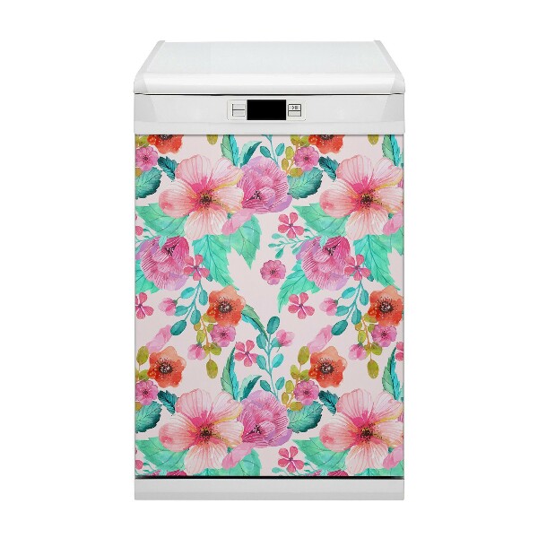 Deco magnetique pour lave vaisselle Belle flore