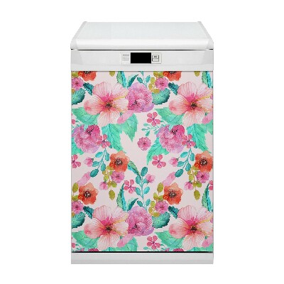 Deco magnetique pour lave vaisselle Belle flore