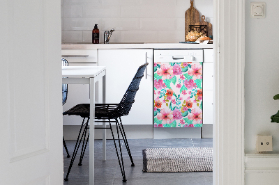 Deco magnetique pour lave vaisselle Belle flore