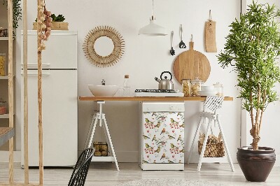 Aimant décoratif pour lave-vaisselle Oiseaux sur la branche