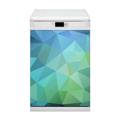 Magnet pour lave vaisselle Abstraction bleue