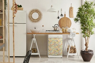 Aimant décoratif pour lave-vaisselle Vagues abstraites