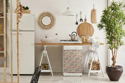 Aimant décoratif pour lave-vaisselle Vagues colorées