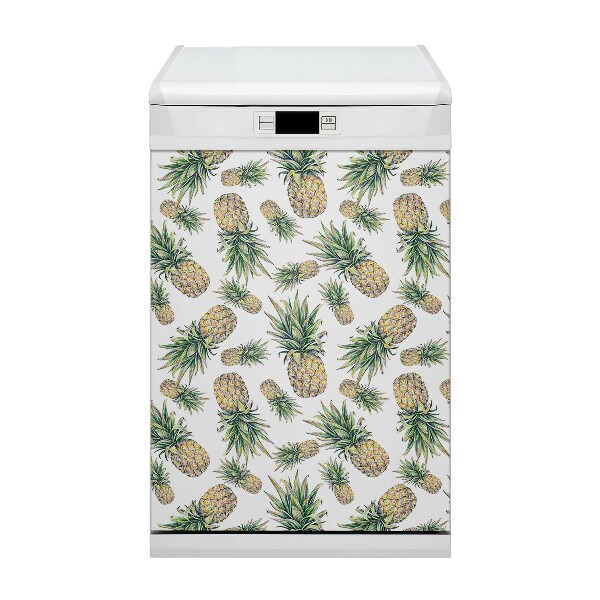 Aimant de couvercle de lave-vaisselle Ananas