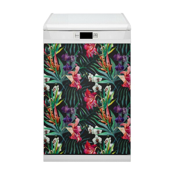 Aimant décoratif pour lave-vaisselle Jungle Amazon
