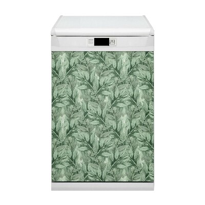 Aimant décoratif pour lave-vaisselle Feuilles lisses