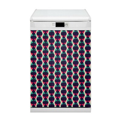 Aimant de couvercle de lave-vaisselle Motif coloré