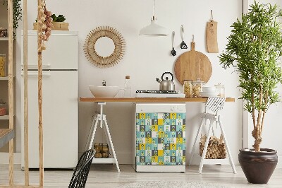 Magnet pour lave vaisselle Modèle scandinave