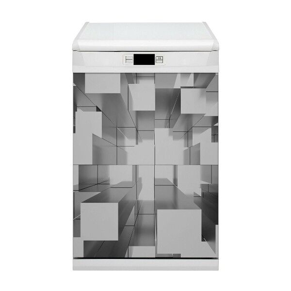 Magnet pour lave vaisselle Carreaux gris