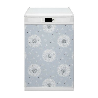 Deco magnetique pour lave vaisselle pissenlits