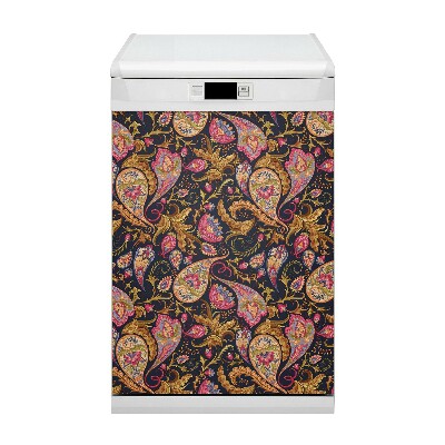 Magnet pour lave vaisselle Paisley coloré