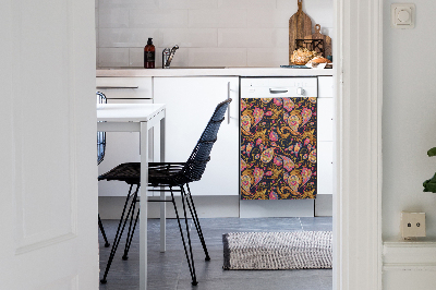 Magnet pour lave vaisselle Paisley coloré
