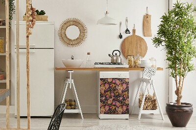Magnet pour lave vaisselle Paisley coloré