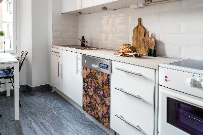 Magnet pour lave vaisselle Paisley coloré