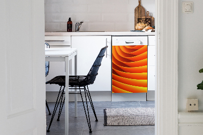 Magnet pour lave vaisselle Vagues d'orange