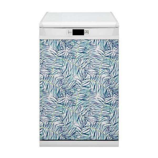 Aimant décoratif pour lave-vaisselle Feuilles exotiques