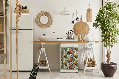 Aimant décoratif pour lave-vaisselle Île hawaïenne