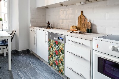 Aimant décoratif pour lave-vaisselle Île hawaïenne
