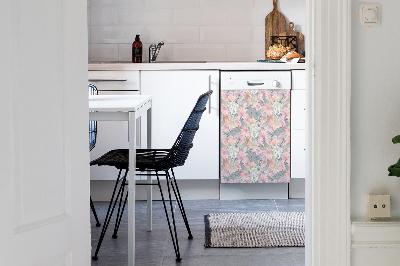 Deco magnetique pour lave vaisselle Crânes de taureau