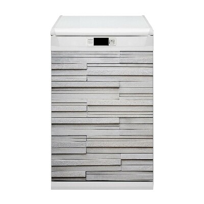 Aimant de couvercle de lave-vaisselle Planches blanches