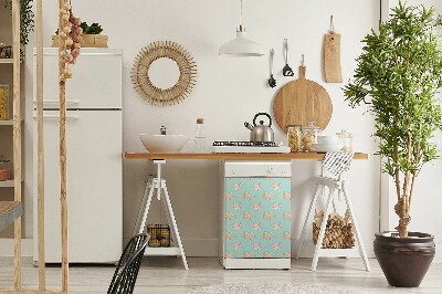 Aimant décoratif pour lave-vaisselle Bouquets pastel