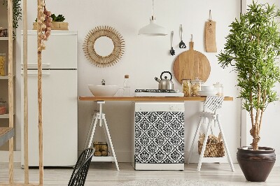 Aimant décoratif pour lave-vaisselle Damassé