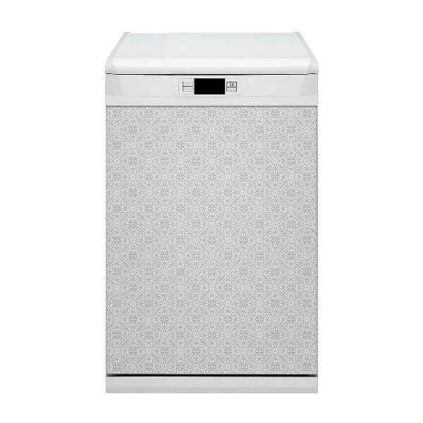 Deco magnetique pour lave vaisselle Ornement floral