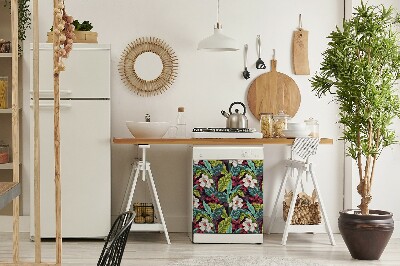 Aimant décoratif pour lave-vaisselle Floral